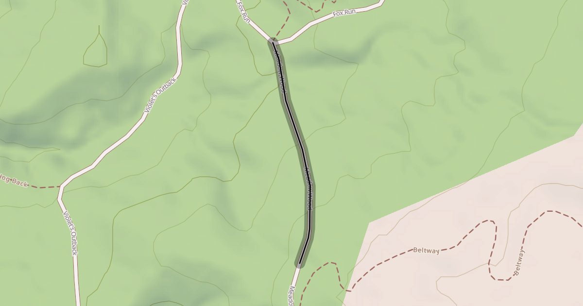 Map preview of Meadow Wood