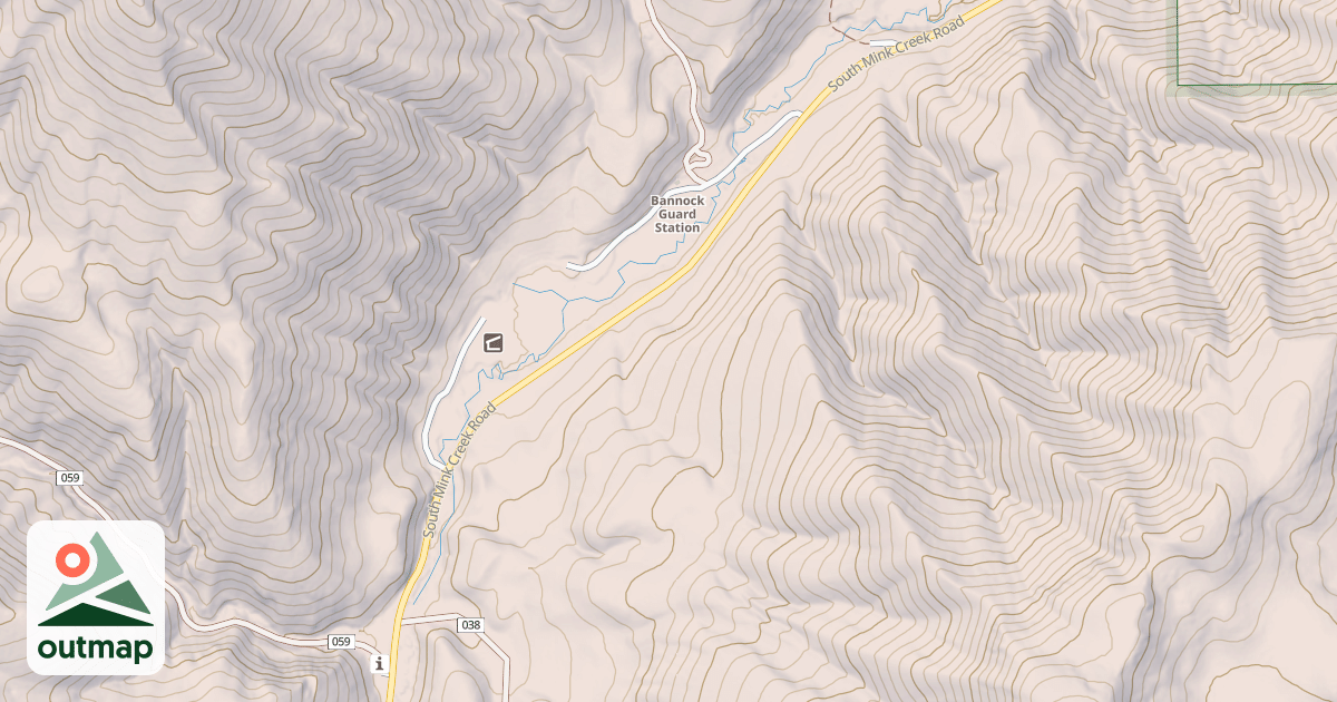 Map of Slate Mt-Valvehouse Connector