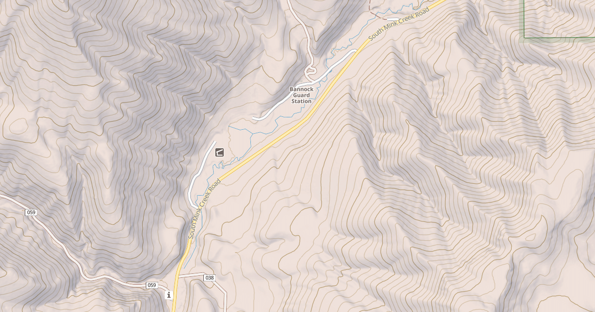 Map preview of Slate Mt-Valvehouse Connector
