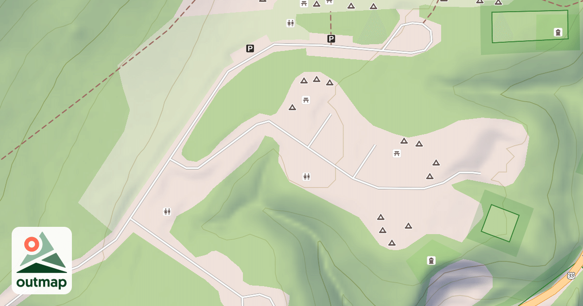 Map of SENECA SHADOWS CG SPUR E