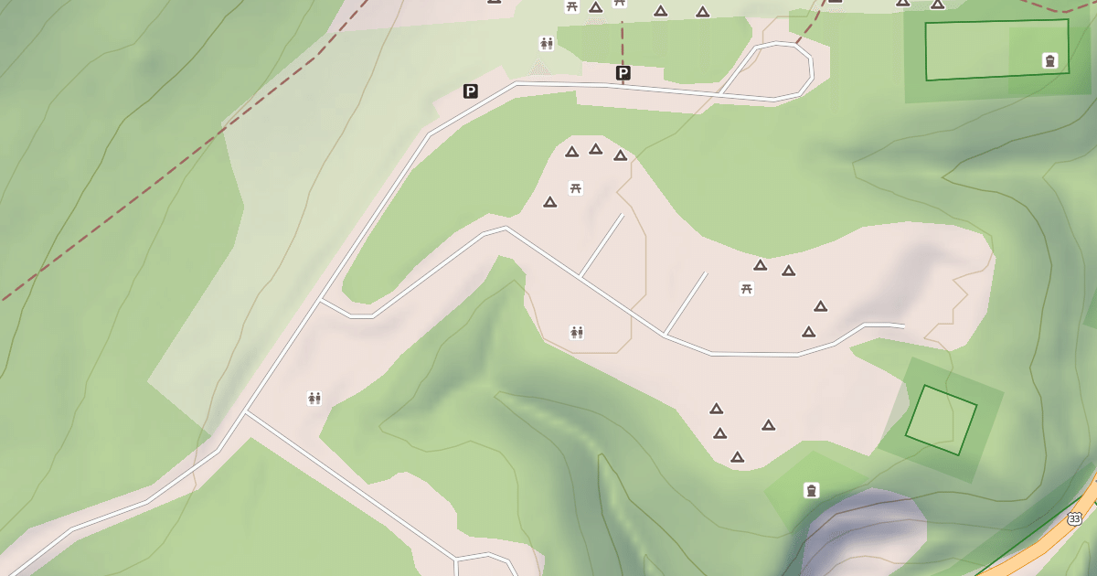Map preview of SENECA SHADOWS CG SPUR E