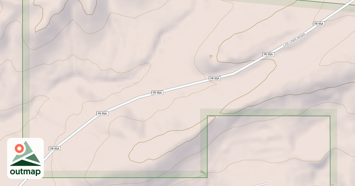 Map of USFS Motor Vehicle Use Map Roads {04FC869D-8988-4BBA-A92C-84C59740CD63}