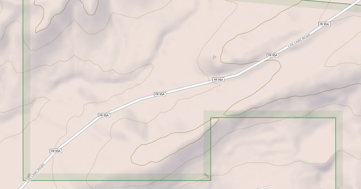 Map preview of USFS Motor Vehicle Use Map Roads {04FC869D-8988-4BBA-A92C-84C59740CD63}