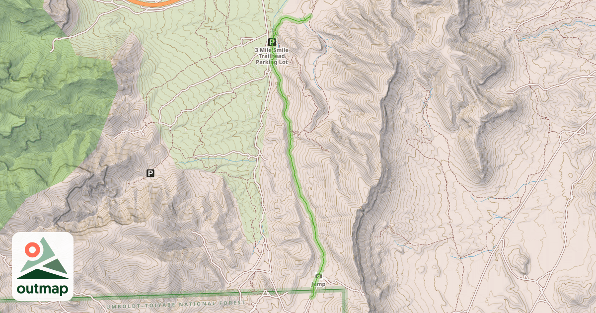 Map of 3 Mile Smile