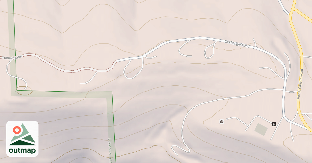 Map of TUNNEL NORTH