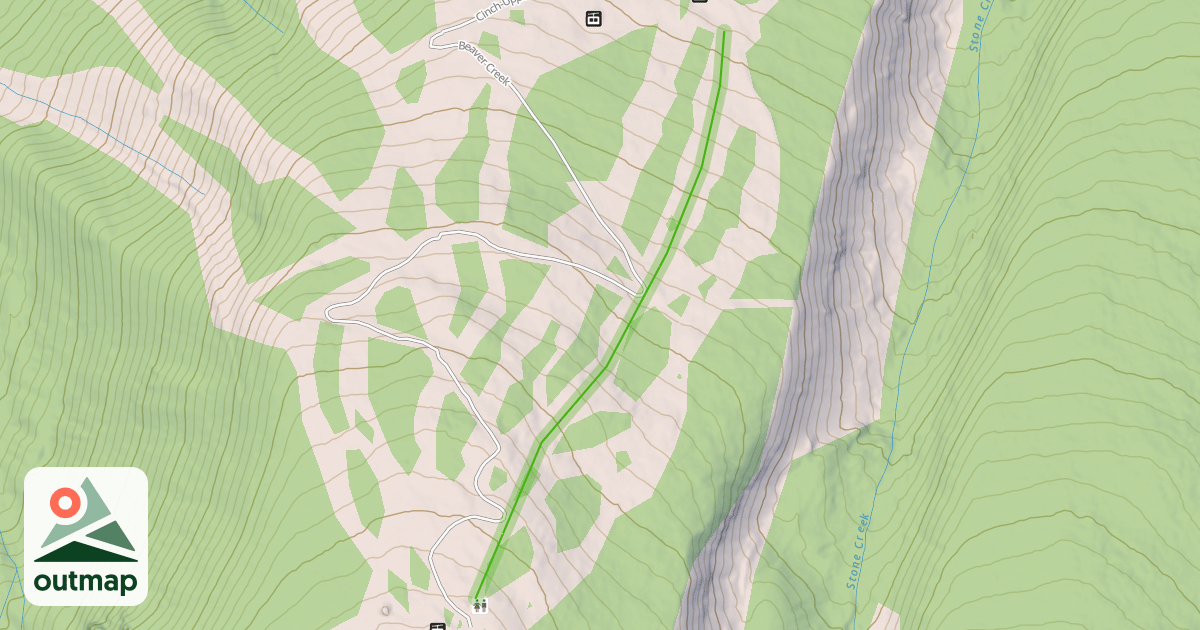 Map of Booth Gardens