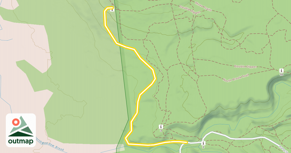 Map of Three Trails