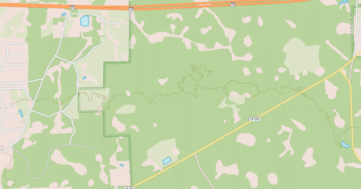 Map preview of USFS National Forest System Roads {866E9F50-5435-4DC2-BA77-9E1033A8DF68}