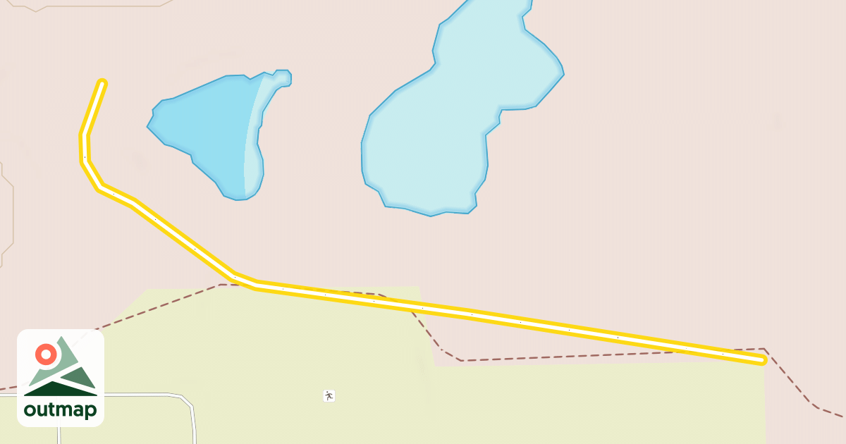 Map of South Oaks Access Trail