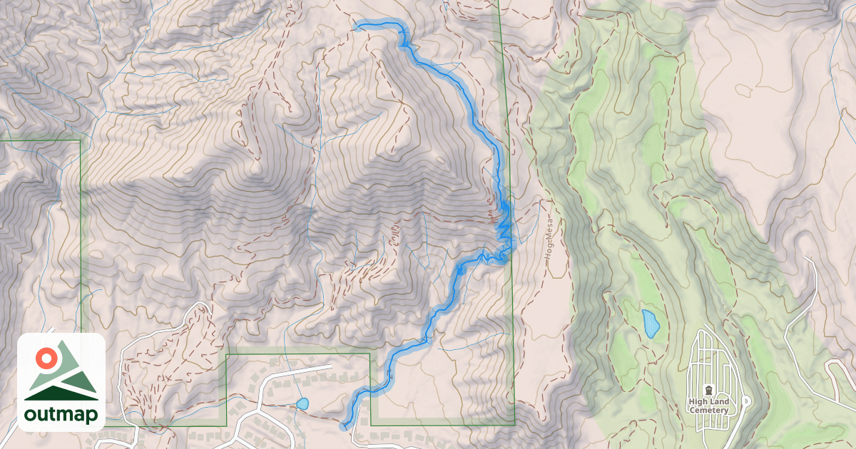 Map of East Colorow