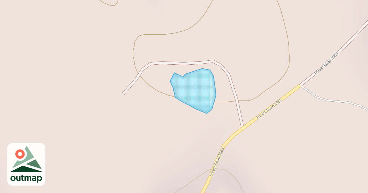 Map of OVERLOOK POND