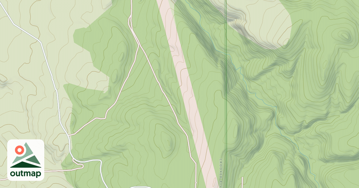 Map of USFS Motor Vehicle Use Map Roads {4C204F92-D47C-4F17-866A-1984E3E5E51F}