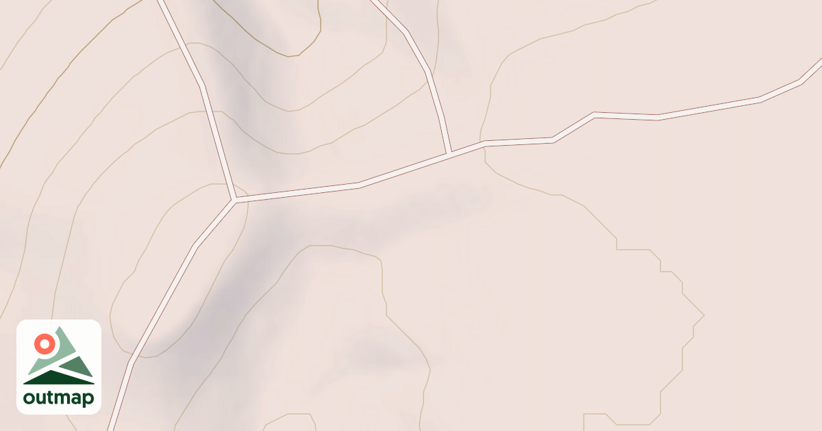 Map of Radar Hill OHV Trails