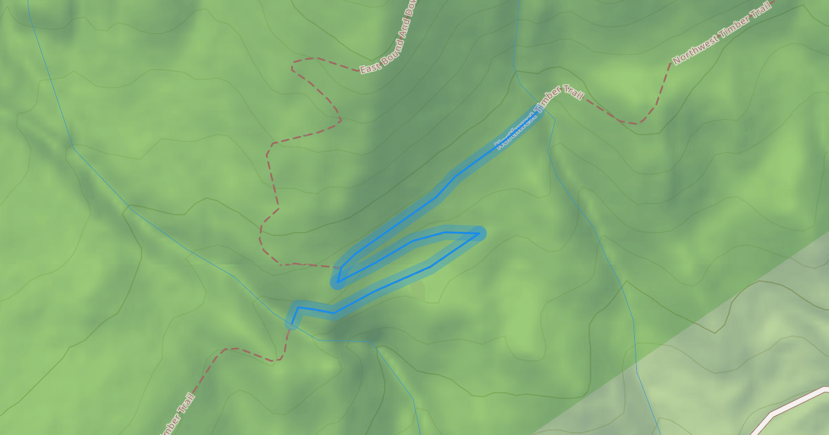 Map preview of Northwest Timber Trail