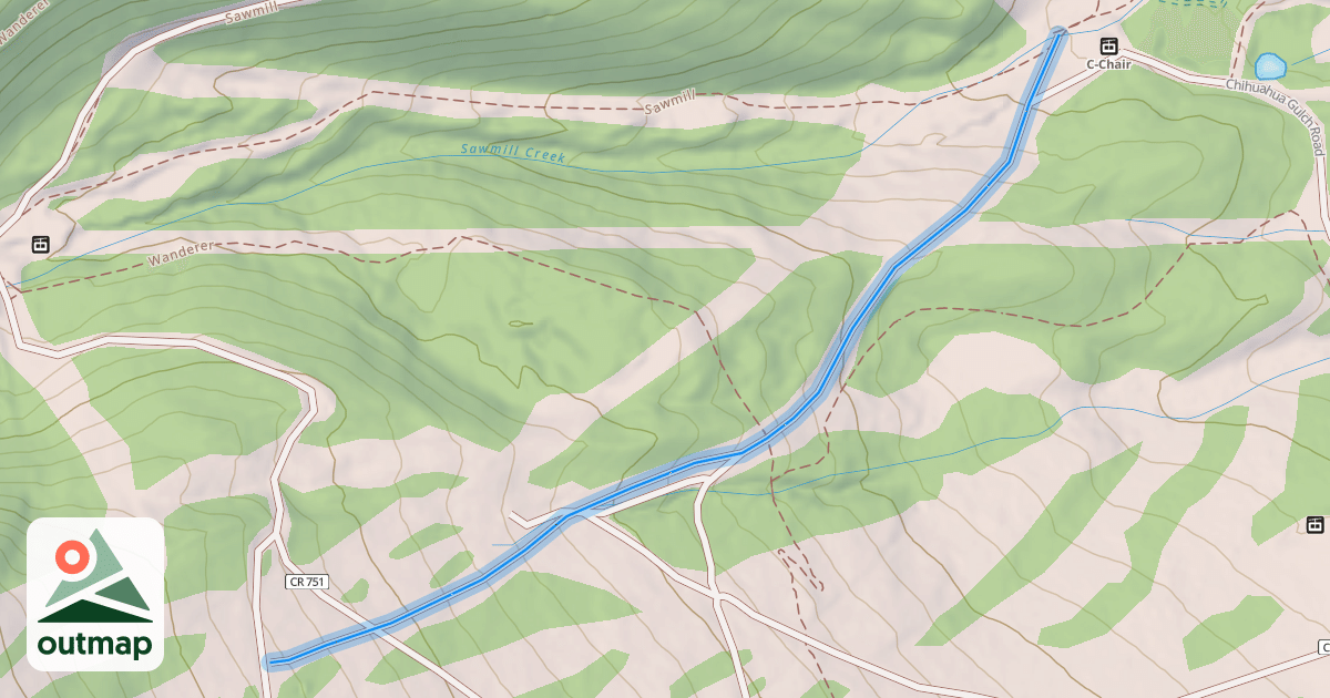 Map of Lower Peerless