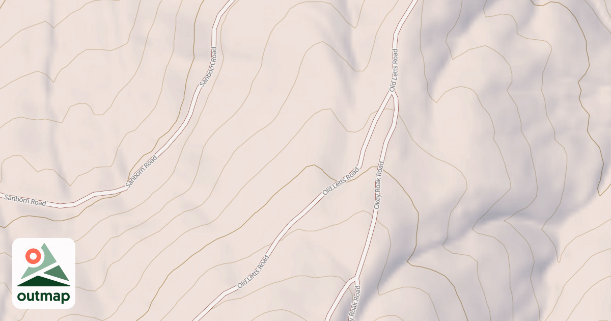 Map of OLD LETTS
