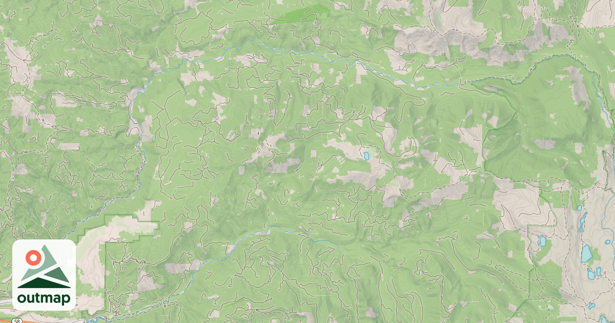 Map of AUFDERHEIDE DRIVE