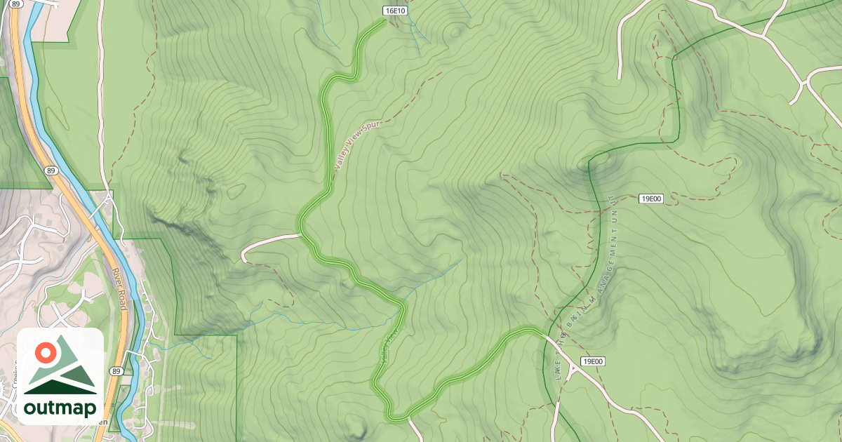 Map of Valley View