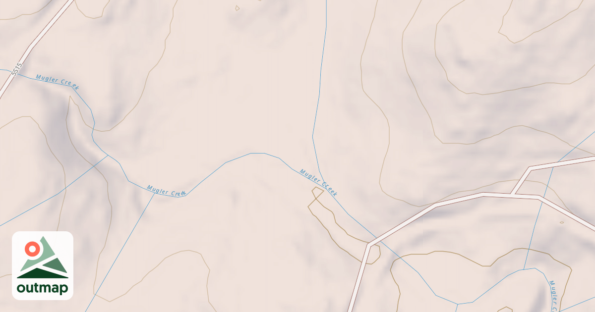 Map of CHIQUITO CANYON A SPUR