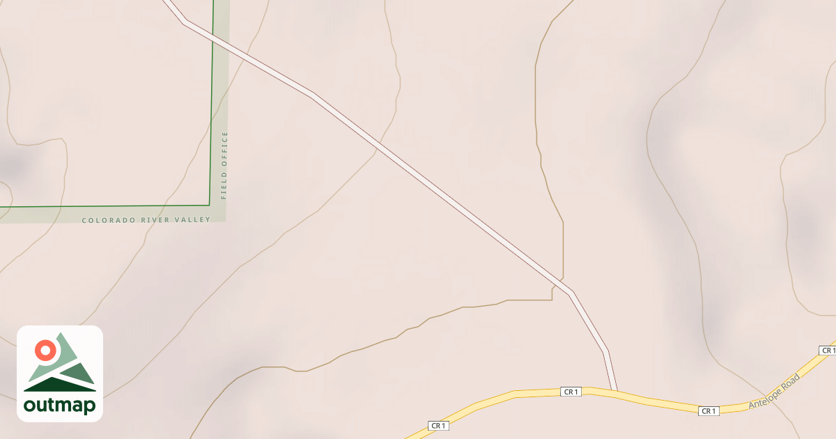 Map of BLM National GTLF Public Motorized Roads 7bbc1d56-3d44-4037-ac64-c40b7e90932d