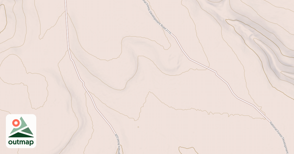 Map of USFS Motor Vehicle Use Map Roads {4CFA3BC0-9B88-437E-BC4D-1976CE672C23}