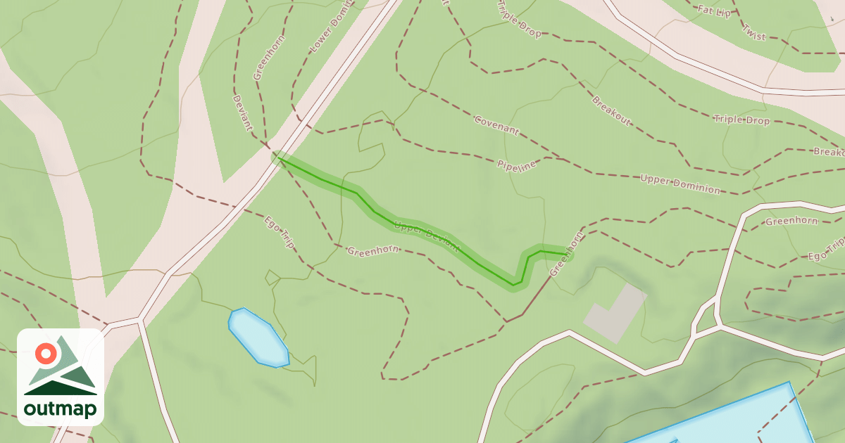 Map of Upper Deviant