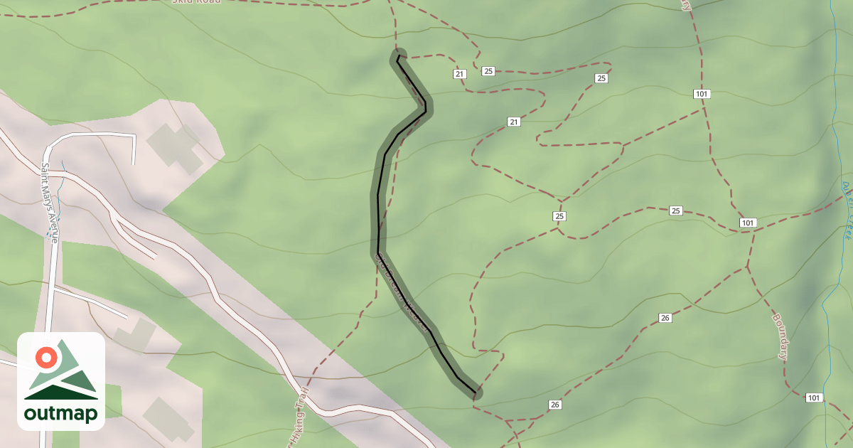 Map of Old Dream Weaver