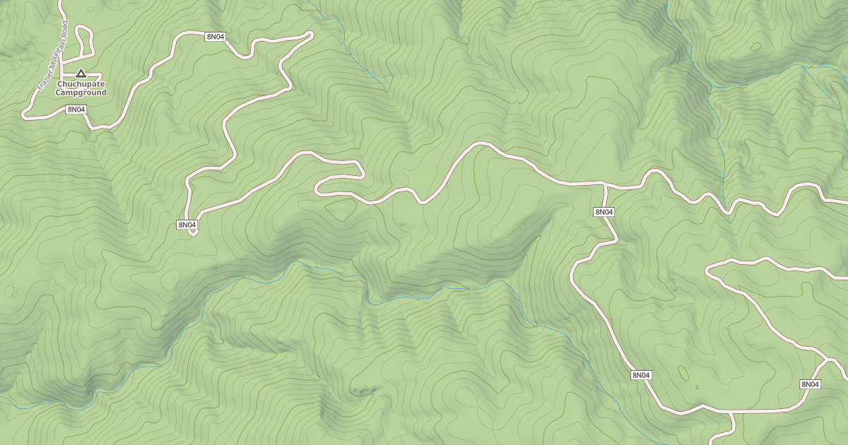 Map preview of FRAZIER MTN. OHV