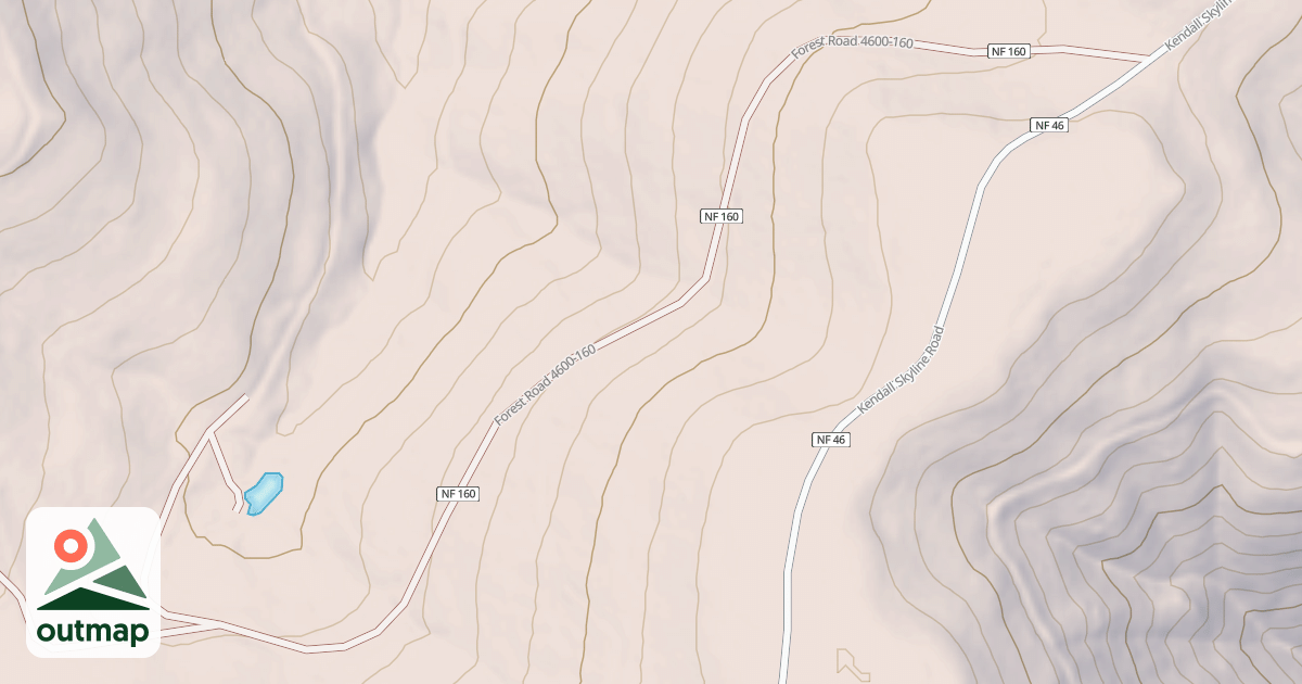 Map of LEWIS CREEK ROAD