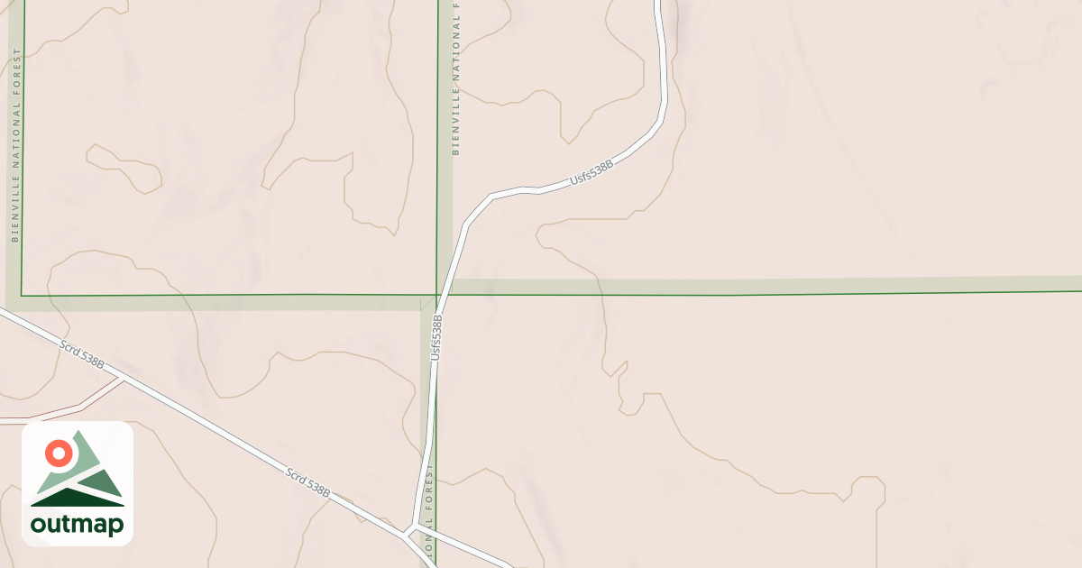 Map of POKEVILLE (SCOTT CO.)