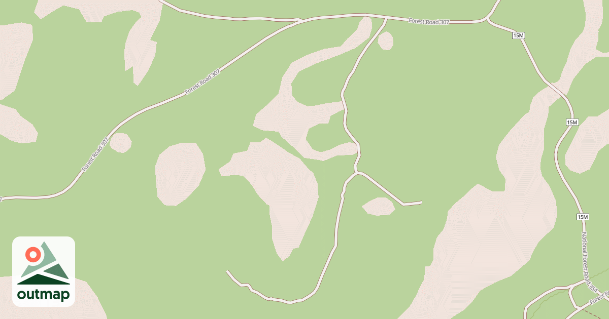 Map of USFS Motor Vehicle Use Map Roads {D2B28E9B-7789-4B4F-8889-9E1B3FA3AEA4}