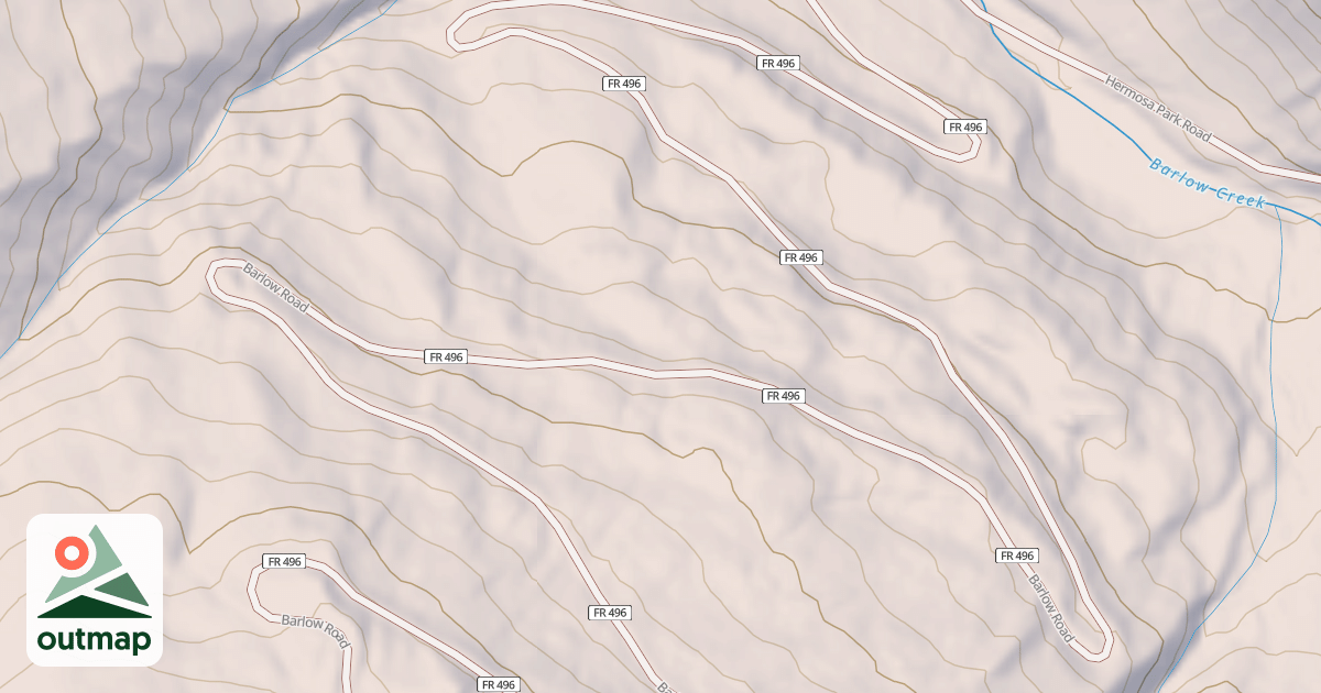 Map of BARLOW
