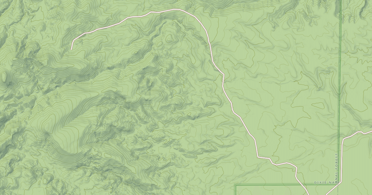 Map preview of THREE CREEKS