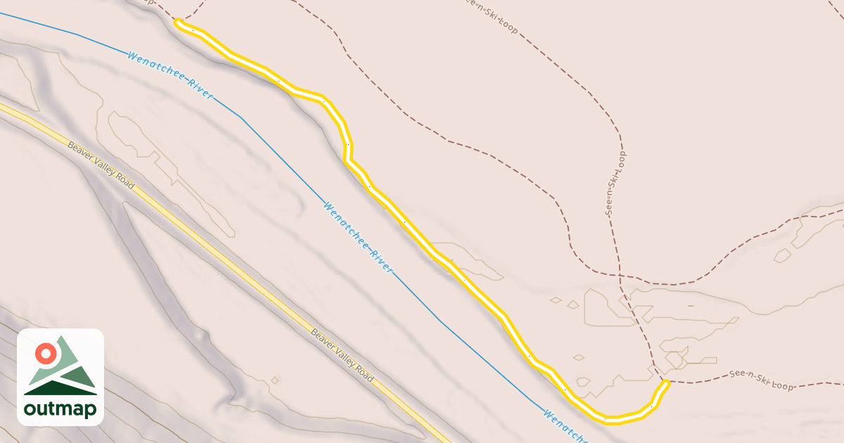 Map of See-n-Ski Loop