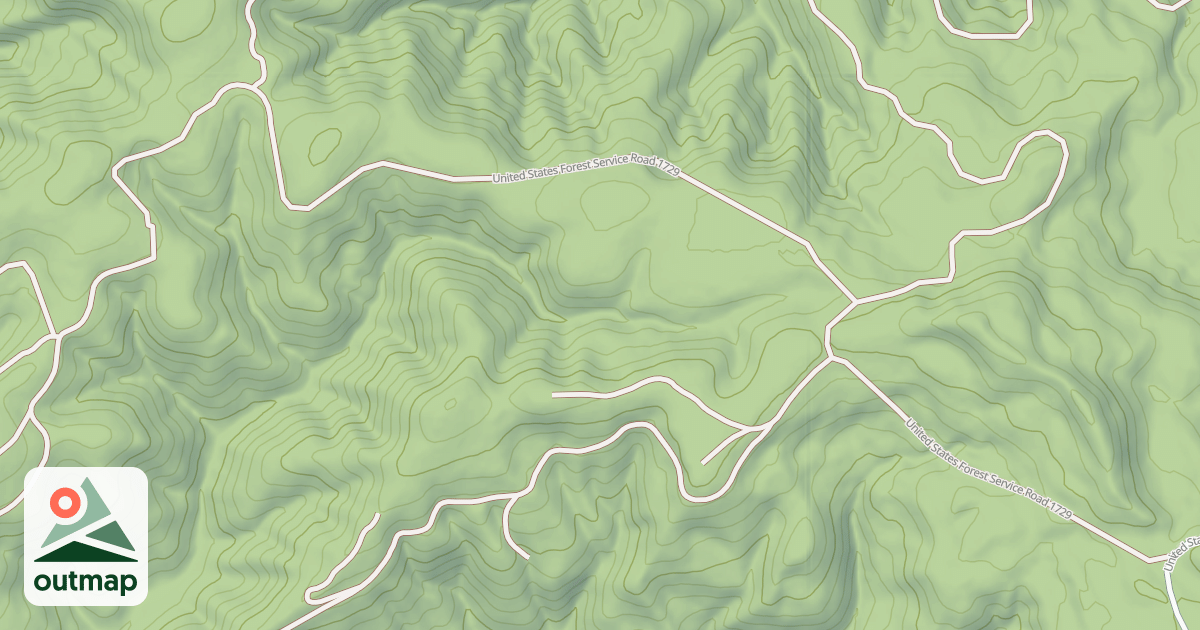 Map of ROCK CREEK