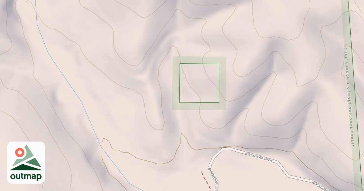 Map of GAB CREEK