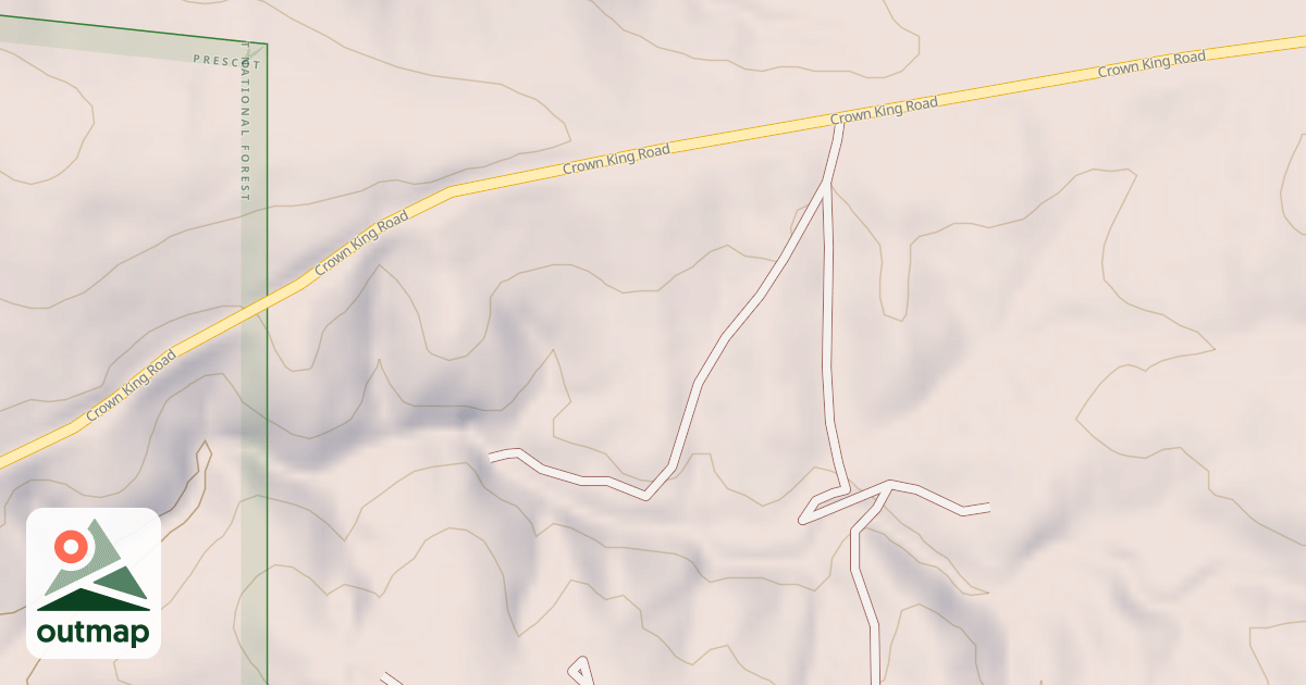 Map of BLM National GTLF Public Motorized Roads 0b8f462f-b65f-4543-981e-cd367d78cad1