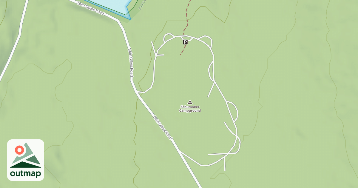 Map of (FDR) SCHUMAKER CAMPGROUND