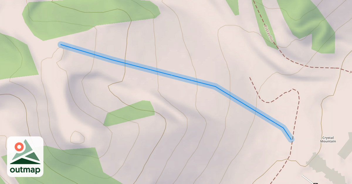 Map of Cheers to Lou (Nastar Course)