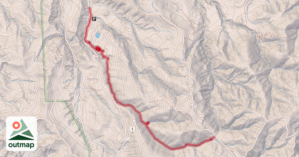 Map of Pipeline Trail