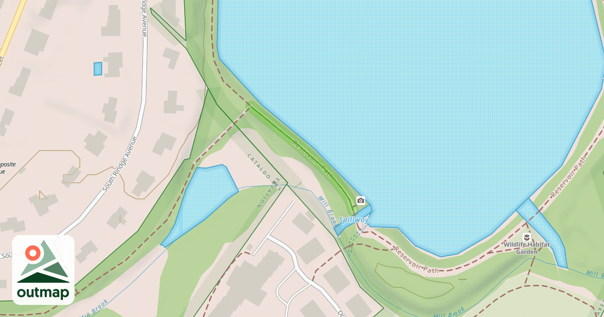Map of Reservoir  Path