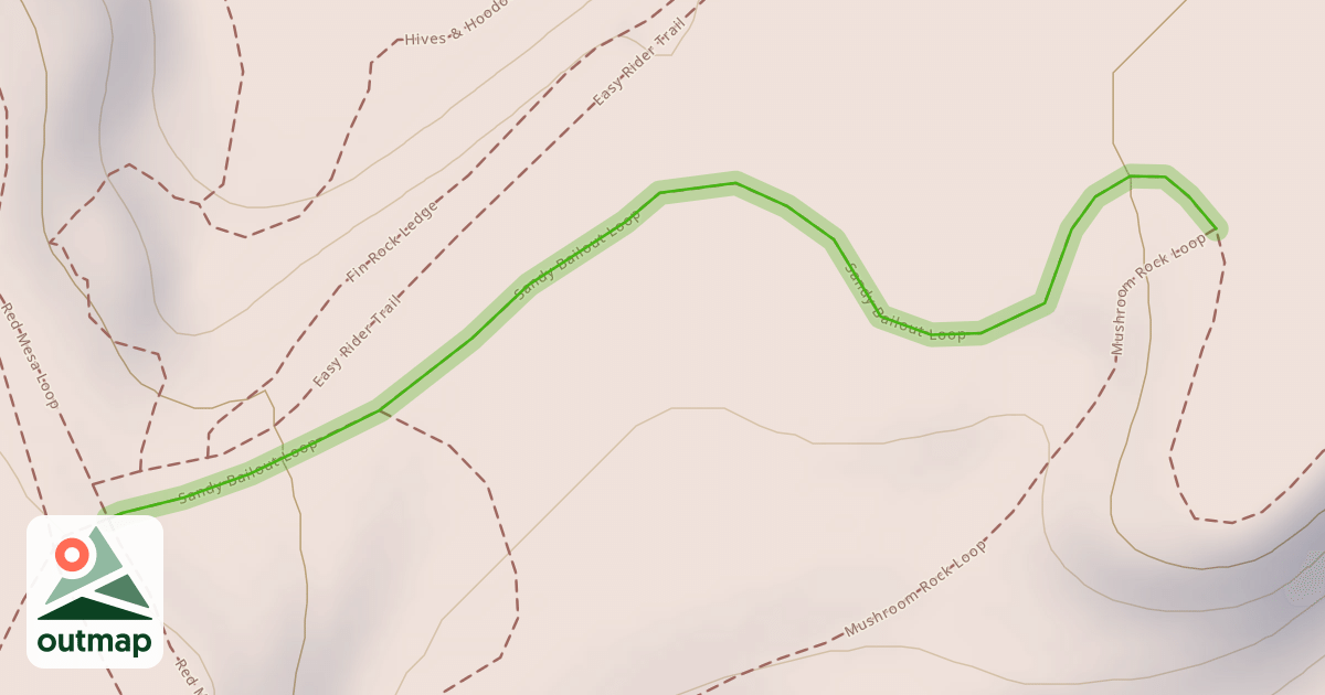 Map of Sandy Bailout Loop