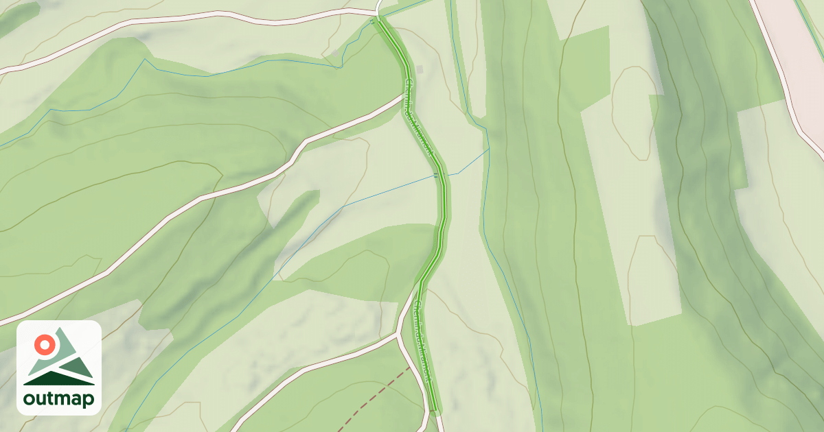 Map of Chemin du Miramont