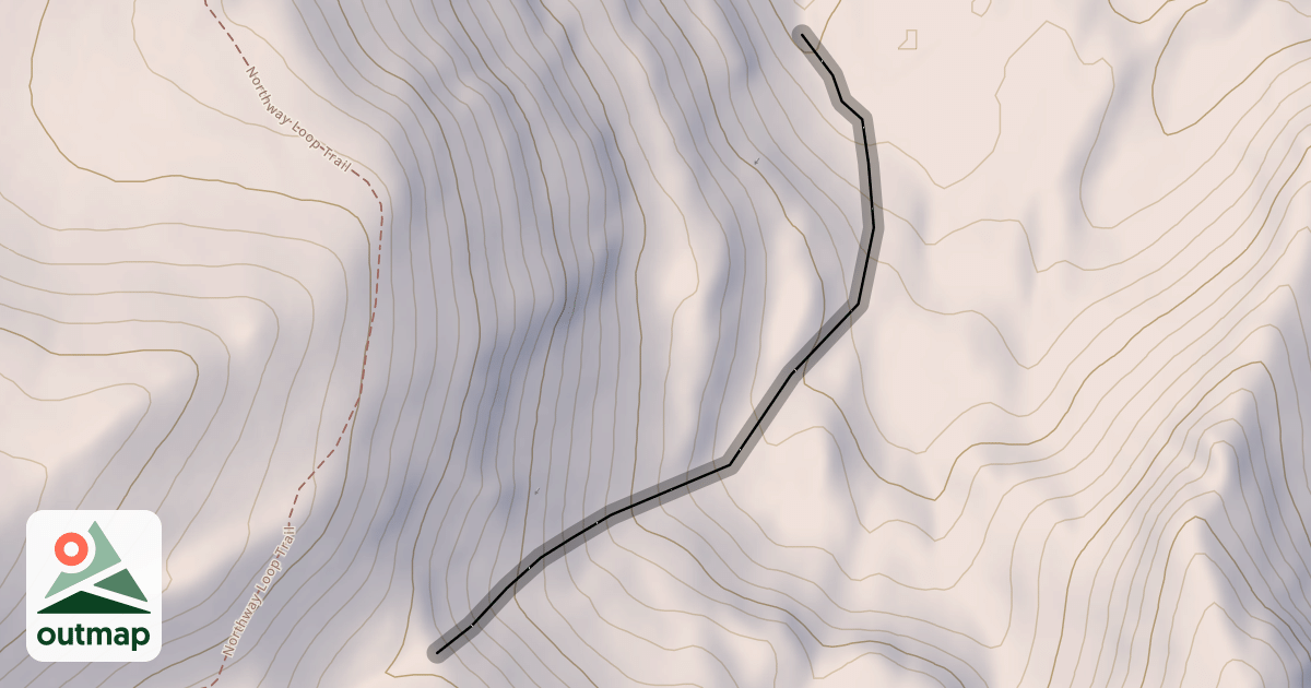 Map of Northway Drainage