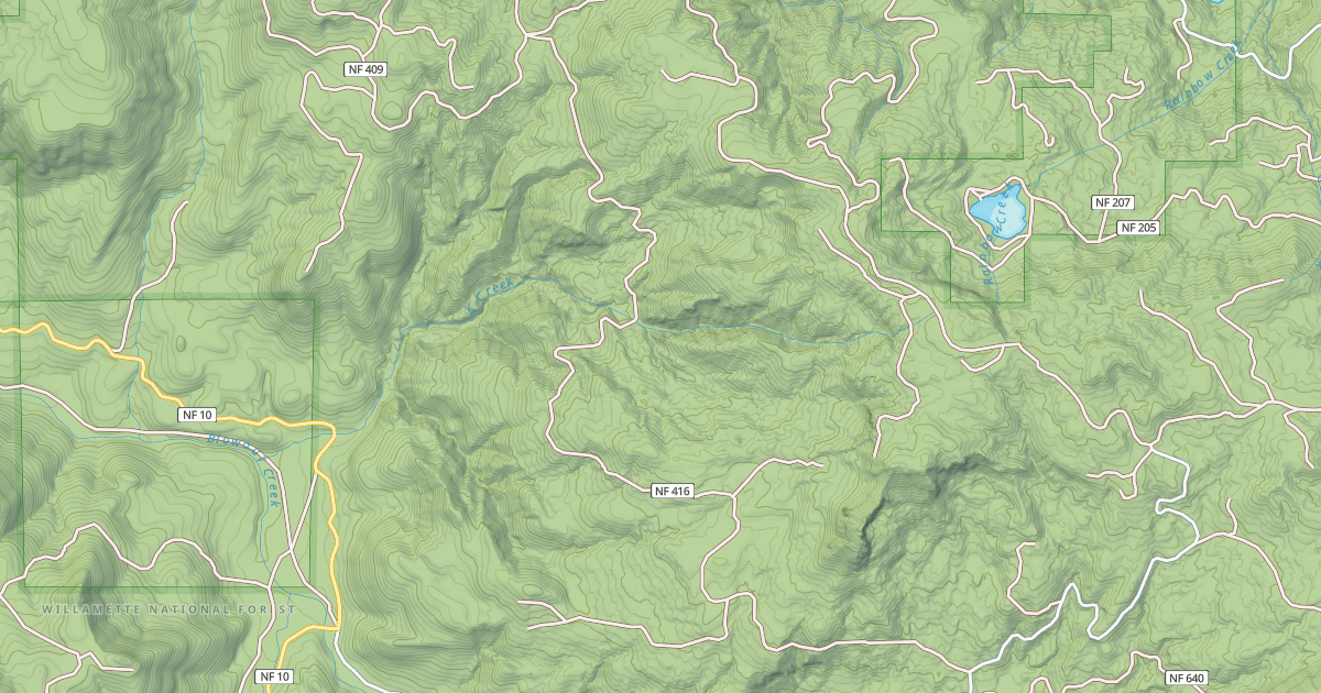 Map preview of FOGGY TOM ROAD