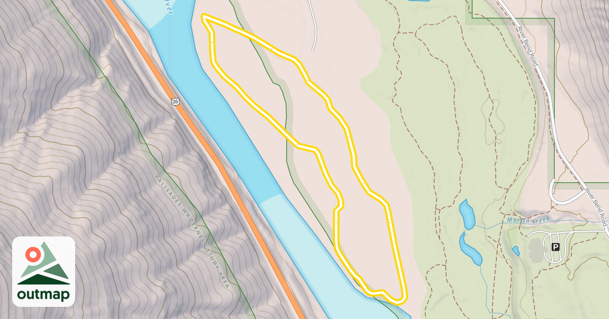 Map of Ranch Trail