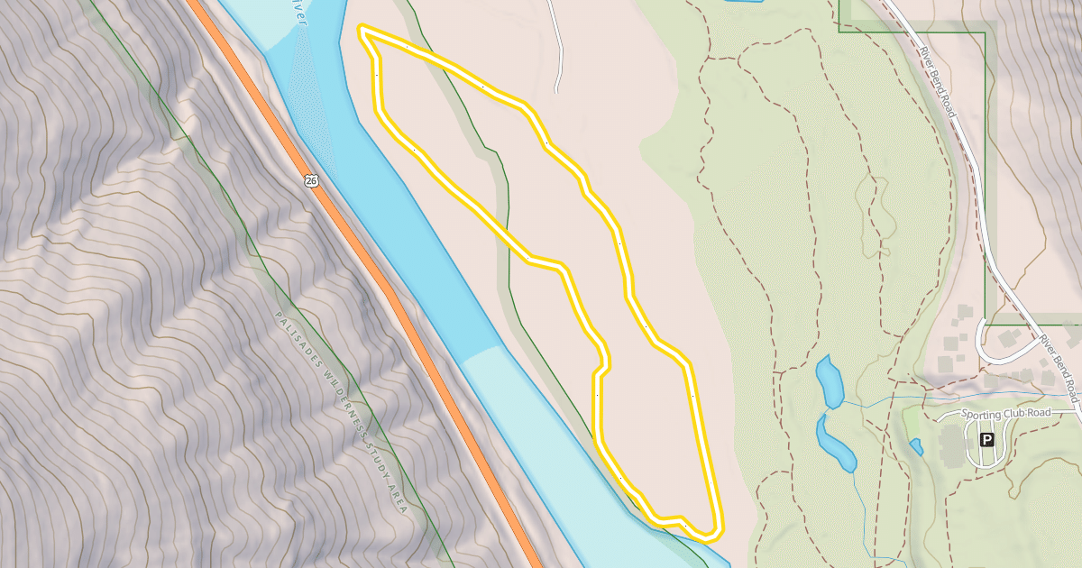 Map preview of Ranch Trail