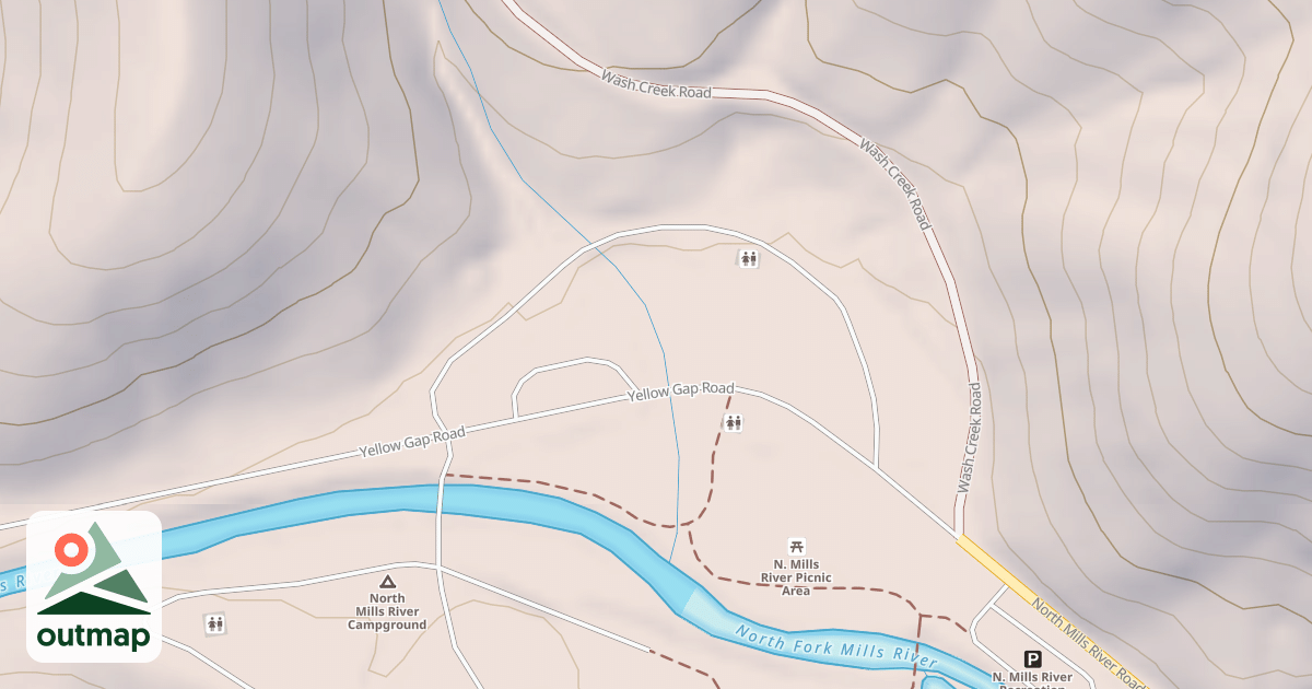Map of NORTH LOOP B