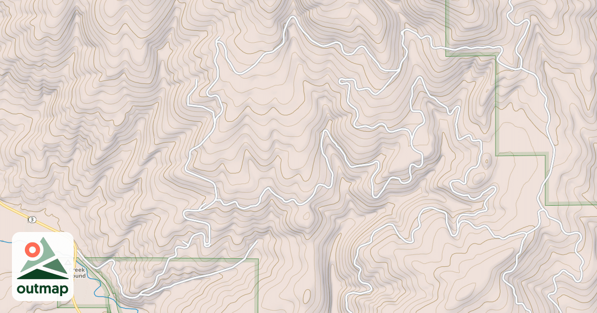 Map of EAST ELK