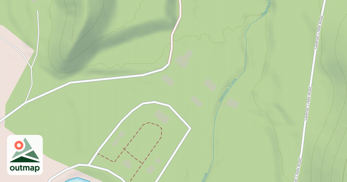 Map of SAVENAC NURSERY